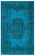Apex Vintage Carpet Turquoise 25664 182 x 294 cm