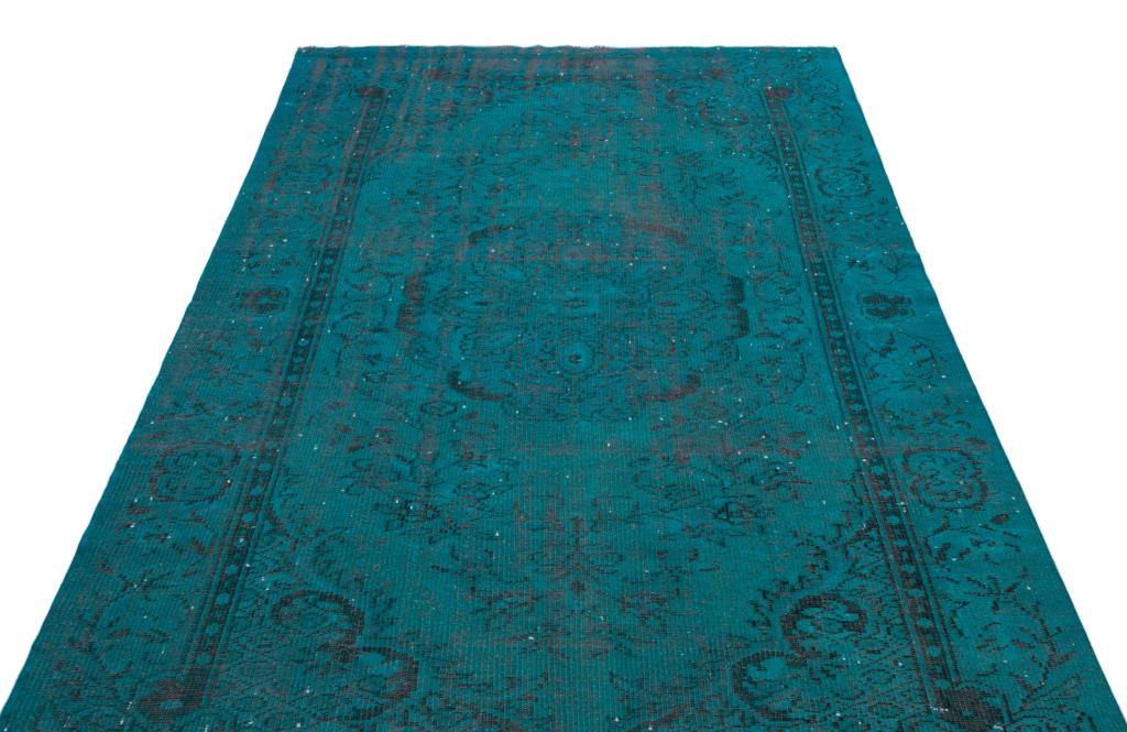 Apex Vintage Carpet Turquoise 27269 163 x 278 cm