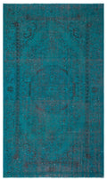 Apex Vintage Carpet Turquoise 27269 163 x 278 cm