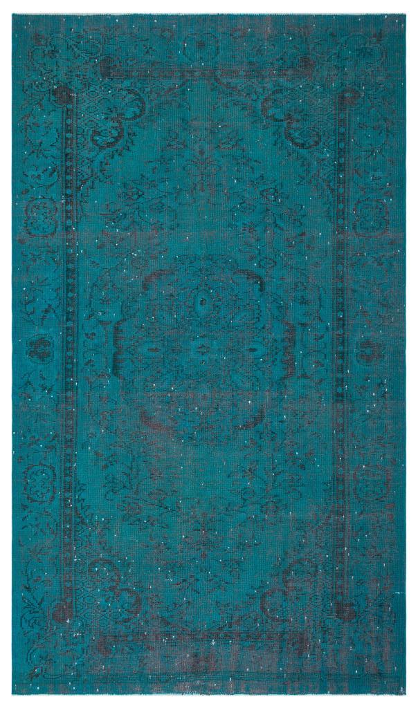 Apex Vintage Carpet Turquoise 27269 163 x 278 cm