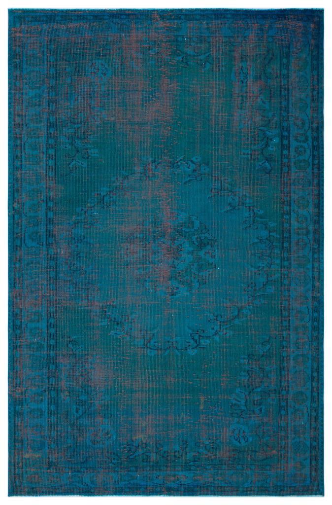Apex Vintage Carpet Turquoise 27436 180 x 274 cm