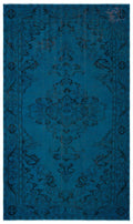 Apex Vintage Carpet Turquoise 27521 175 x 300 cm
