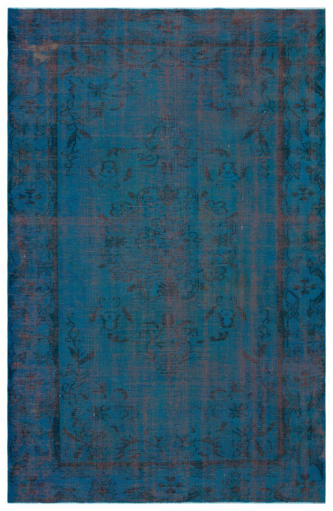 Apex Vintage Carpet Turquoise 28002 173 x 266 cm