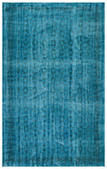 Apex Vintage Carpet Turquoise 28043 185 x 295 cm