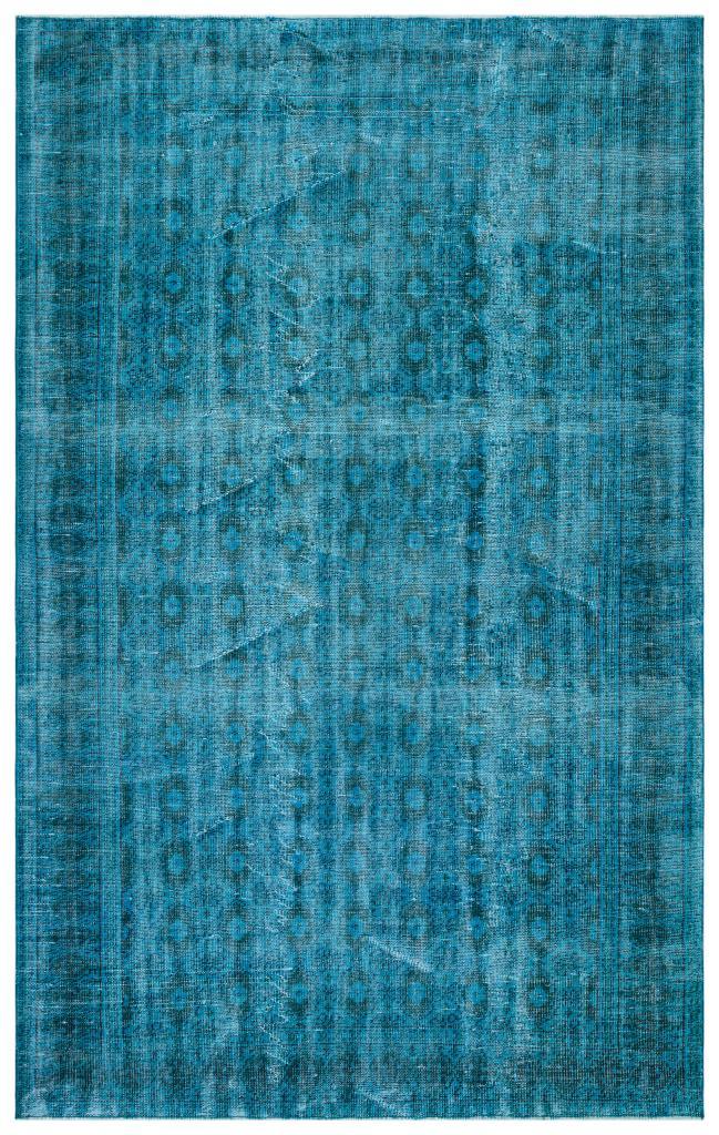 Apex Vintage Carpet Turquoise 28043 185 x 295 cm