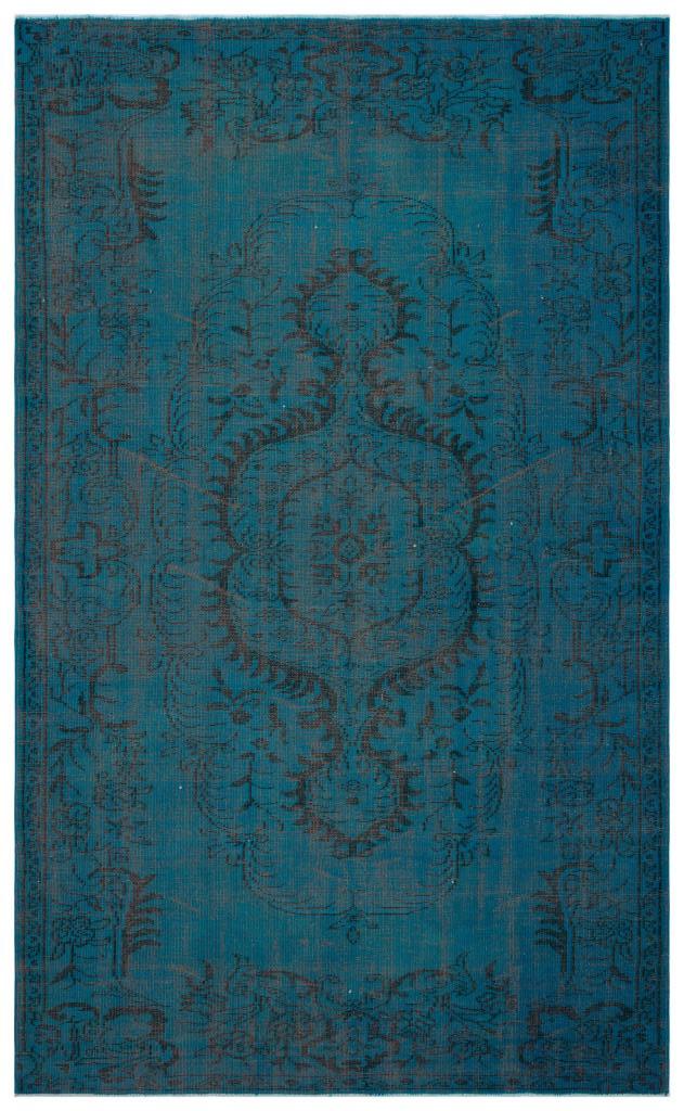 Apex Vintage Carpet Turquoise 28058 185 x 298 cm