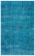 Apex Vintage Carpet Turquoise 28063 169 x 274 cm