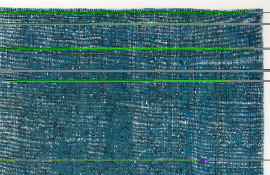 Apex Vintage Carpet Turquoise 3258 195 x 292 cm
