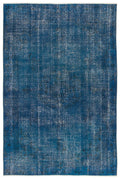 Apex Vintage Carpet Turquoise 7638 182 x 275 cm