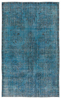 Apex Vintage Carpet Turquoise 8033 180 x 300 cm