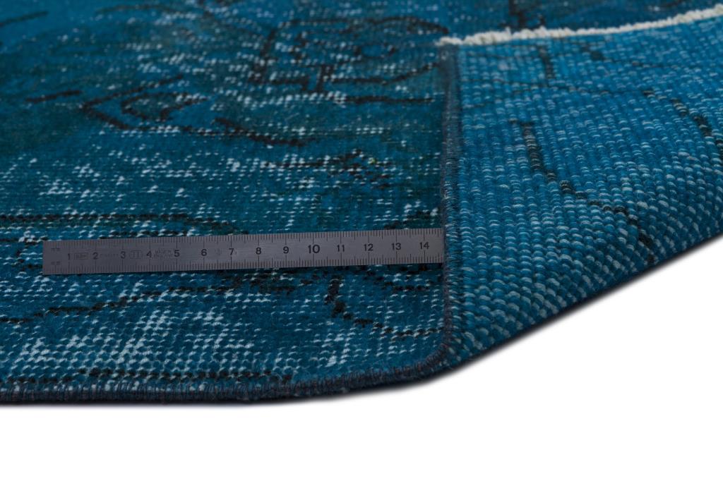 Apex Vintage Carpet Turquoise 8318 169 x 276 cm