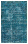 Apex Vintage Carpet Turquoise 9522 185 x 300 cm
