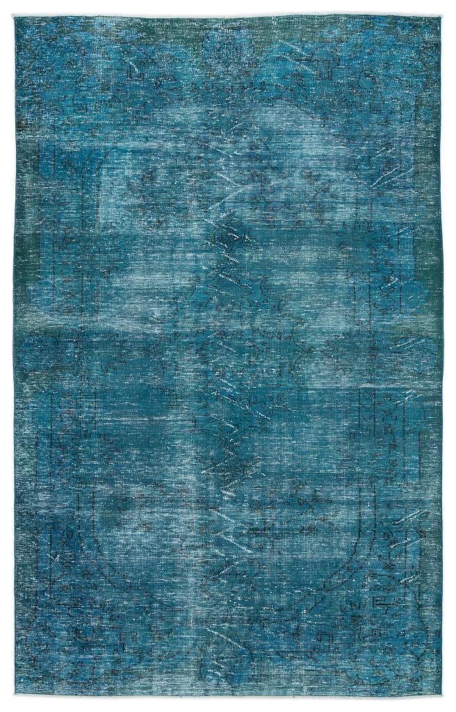 Apex Vintage Carpet Turquoise 9522 185 x 300 cm