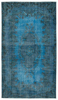 Apex Vintage Carpet Turquoise 9581 164 x 291 cm