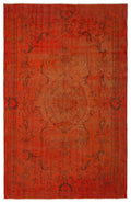 Apex Vintage Carpet Orange 18946 172 x 264 cm