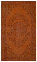 Apex Vintage Carpet Orange 22602 177 x 290 cm