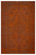 Apex Vintage Carpet Orange 26973 187 x 271 cm