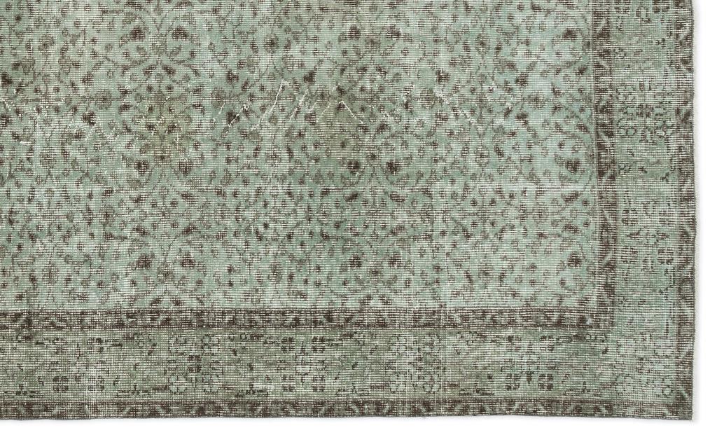 Apex Vintage Carpet Green 13517 164 x 274 cm