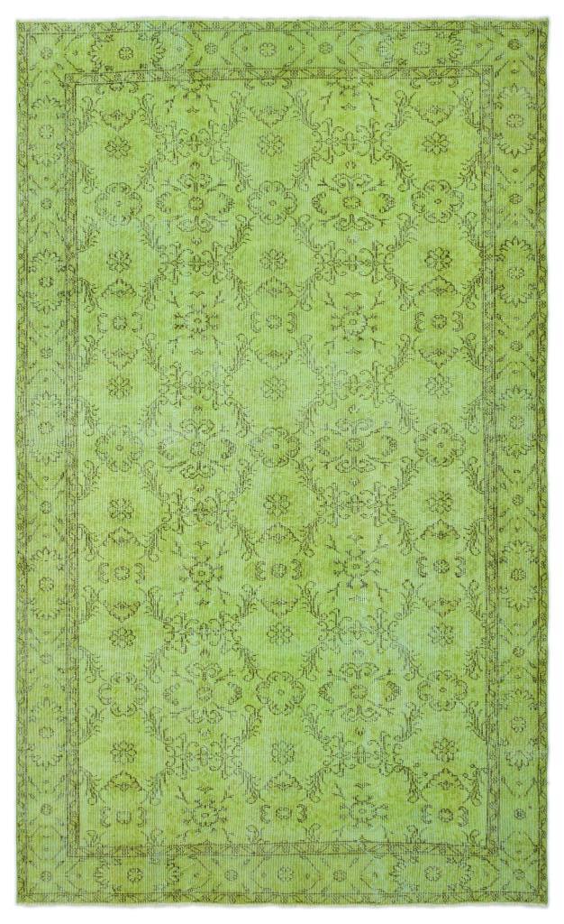 Apex Vintage Carpet Green 17989 173 x 292 cm