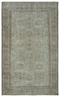 Apex Vintage Carpet Green 22721 183 x 307 cm