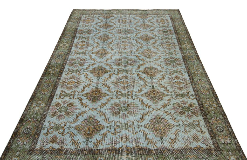 Apex Vintage Carpet Green 24346 173 x 279 cm