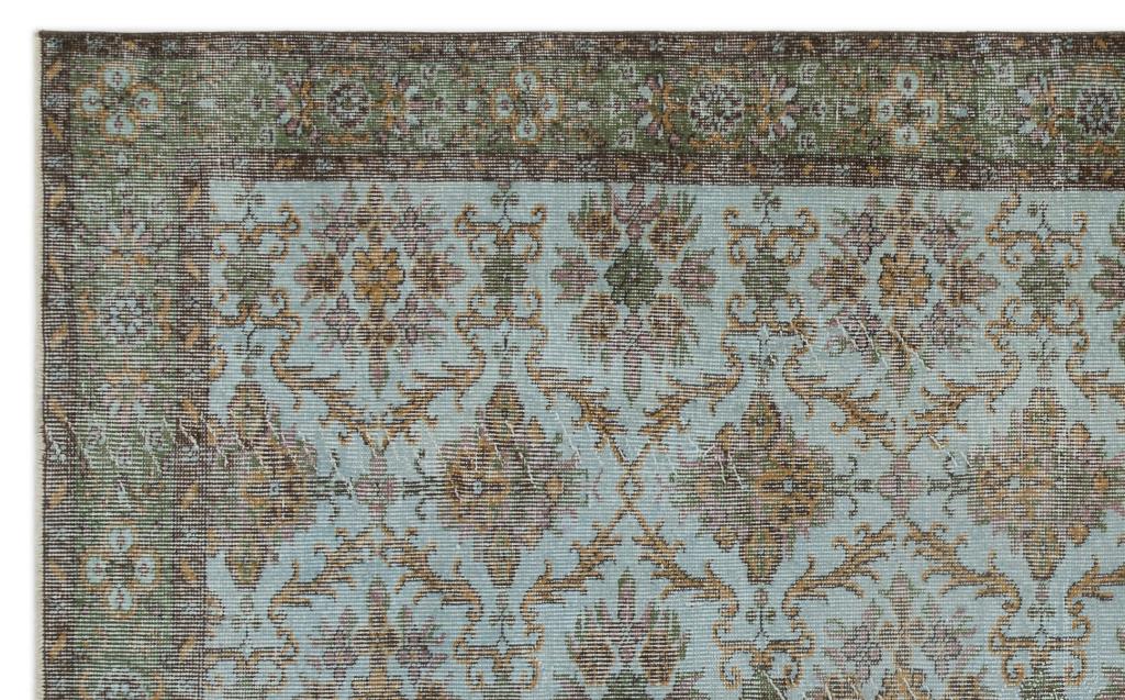 Apex Vintage Carpet Green 24346 173 x 279 cm