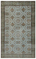 Apex Vintage Carpet Green 24346 173 x 279 cm