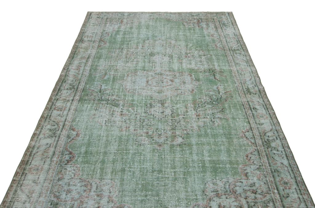 Apex Vintage Carpet Green 24364 165 x 272 cm
