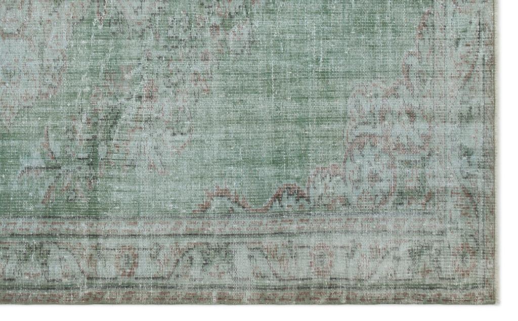 Apex Vintage Carpet Green 24364 165 x 272 cm