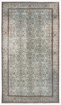 Apex Vintage Carpet Green 7450 168 x 300 cm