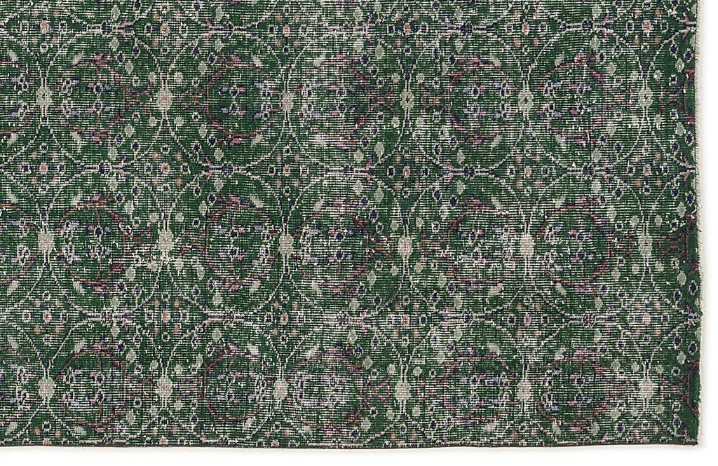 Apex Vintage Carpet Green 7633 172 x 272 cm
