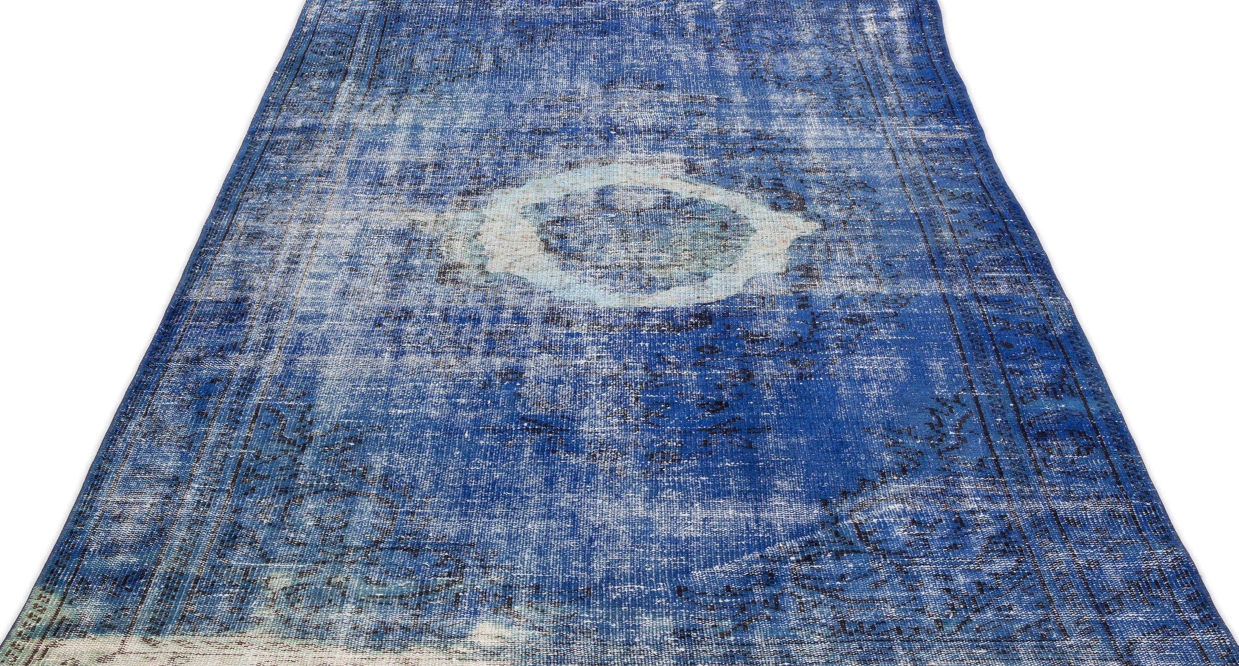 Apex Vintage Blue 13651 163 cm X 276 cm