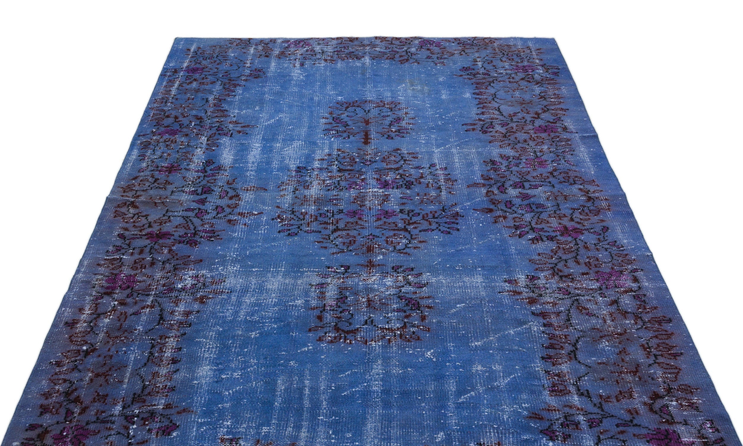 Apex Vintage Blue 18472 165 cm X 254 cm