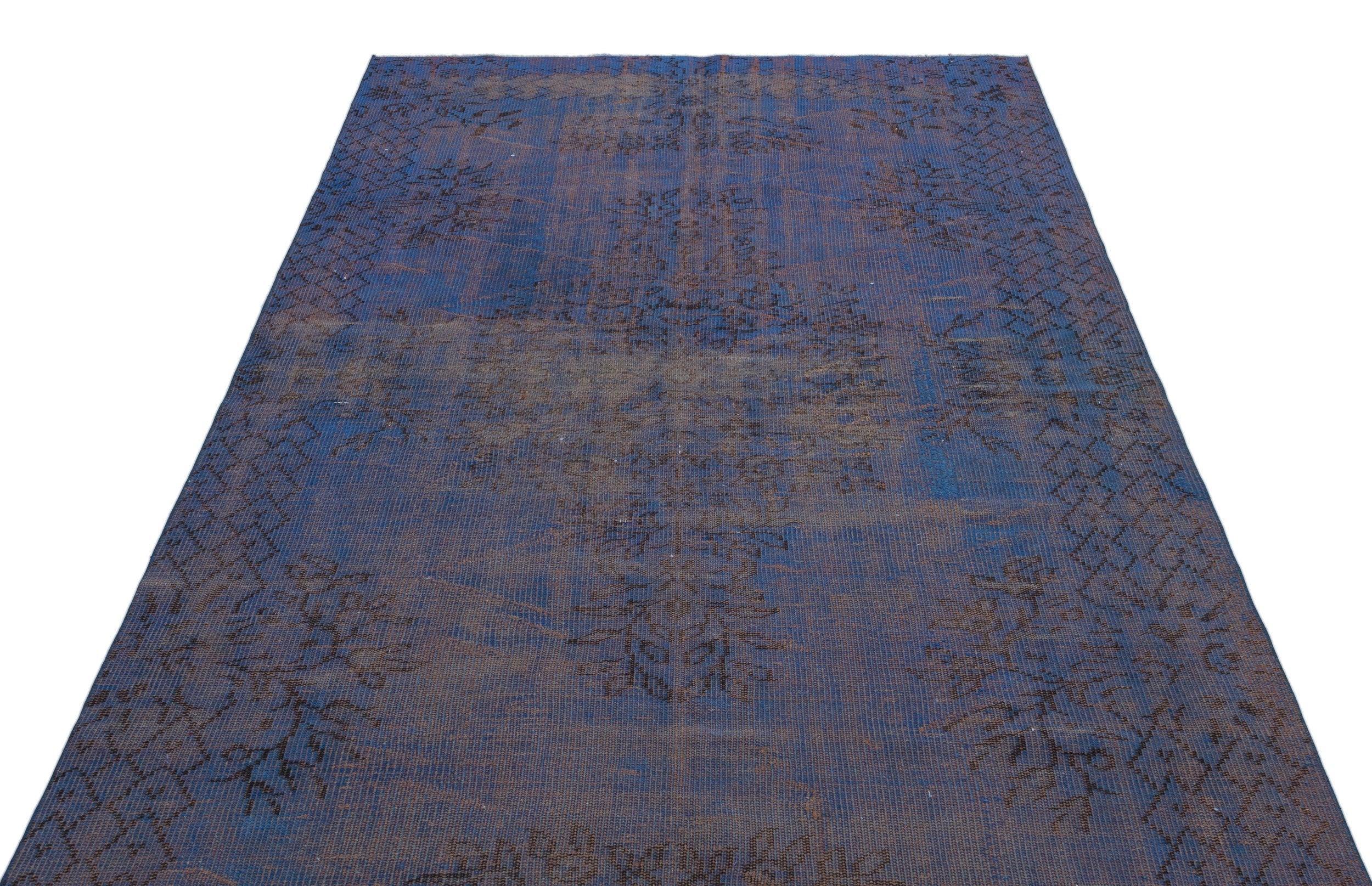 Apex Vintage Blue 23475 167 cm X 306 cm