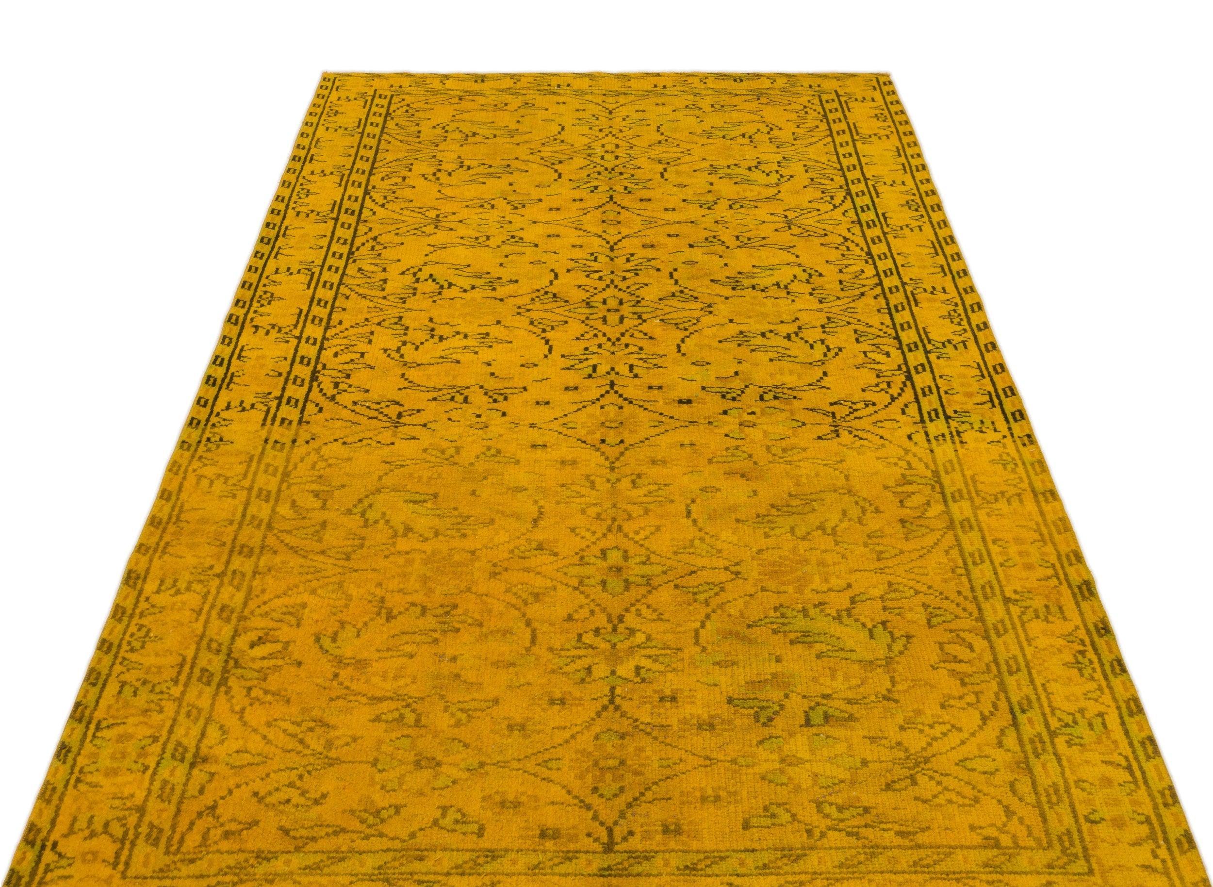 Apex Vintage Yellow 18998 152 cm X 267 cm