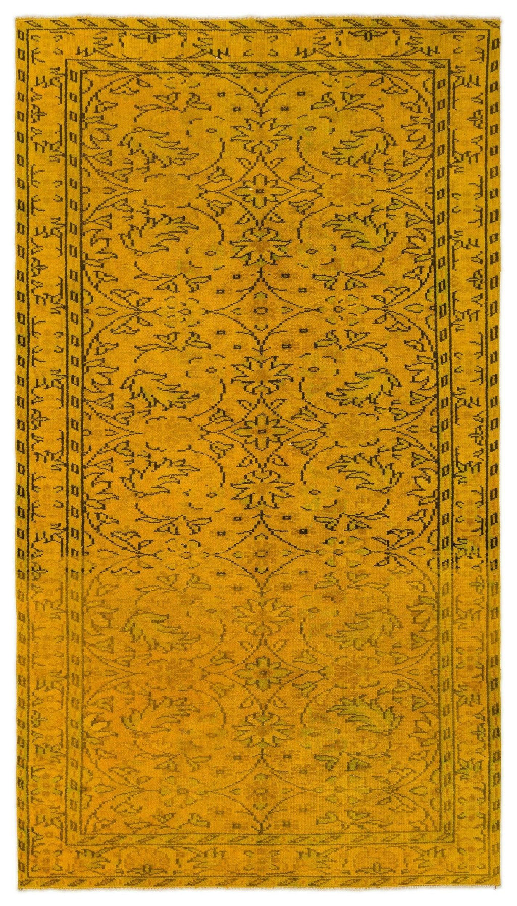 Apex Vintage Yellow 18998 152 cm X 267 cm
