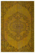 Apex Vintage Yellow 24298 168 cm X 257 cm