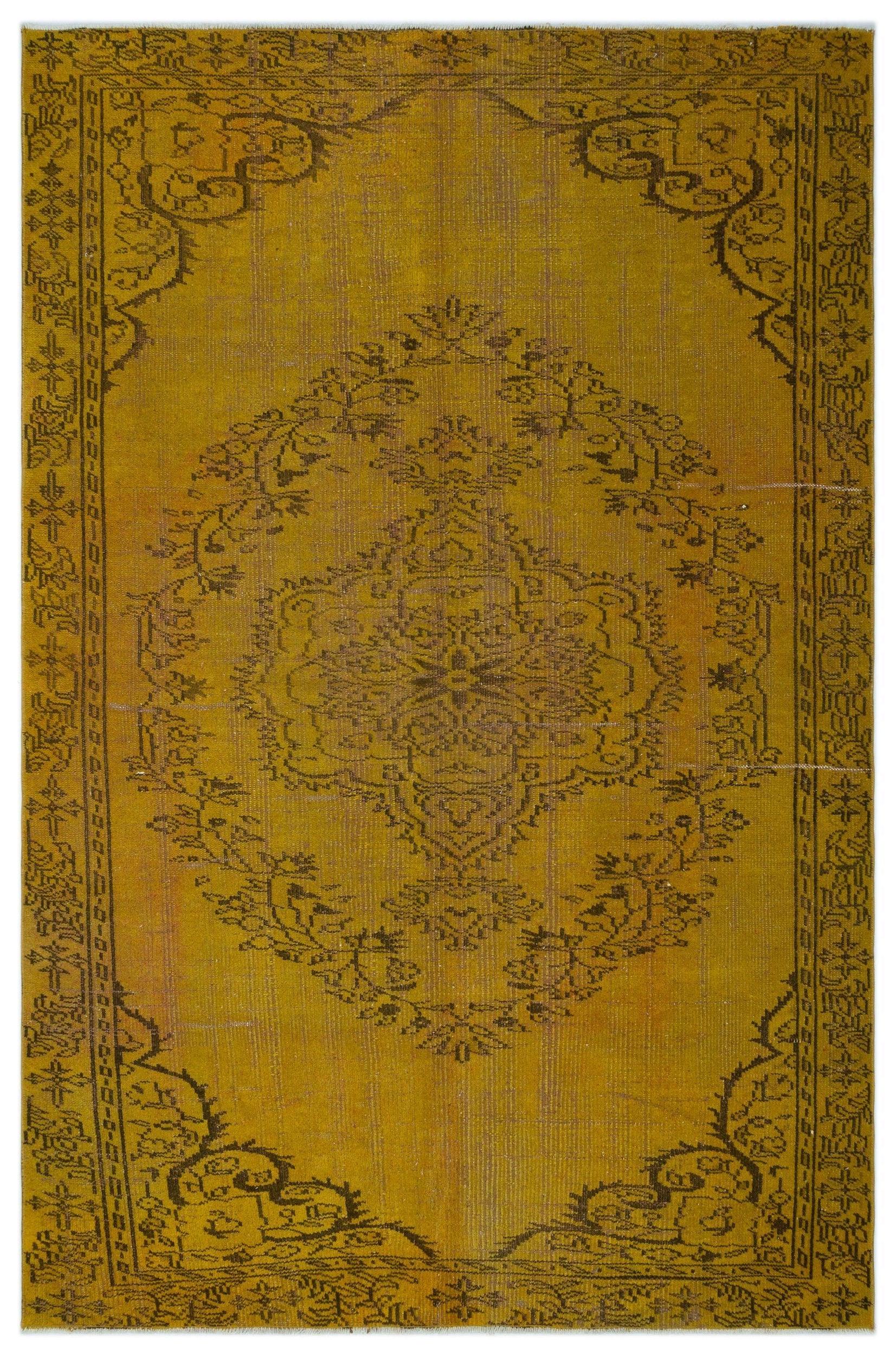 Apex Vintage Yellow 24298 168 cm X 257 cm