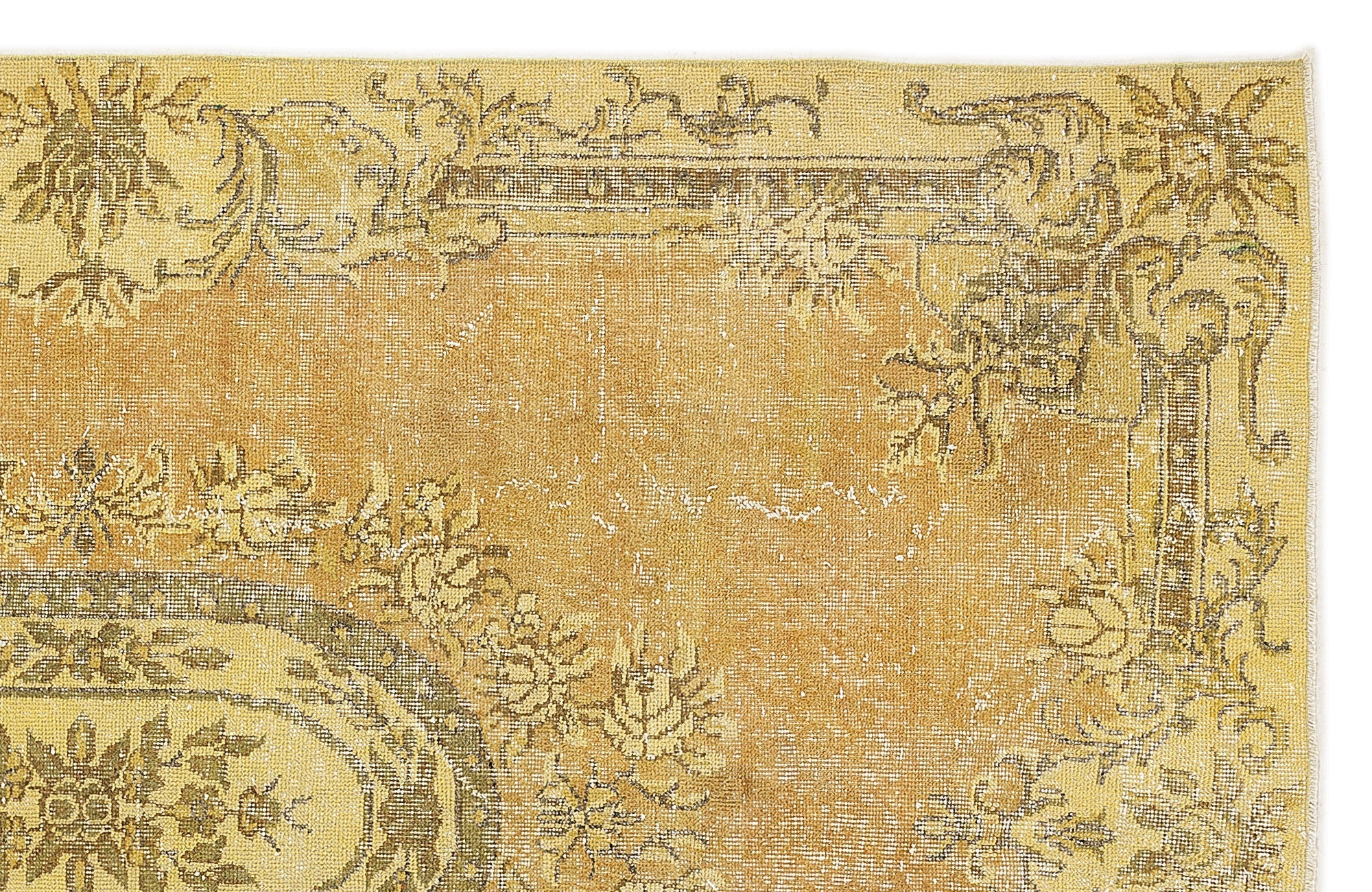 Apex Vintage Yellow 7118 164 cm X 260 cm