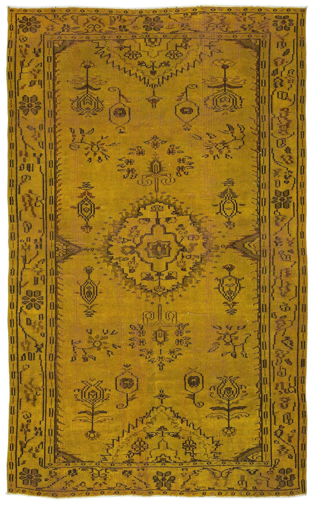 Apex Vintage Yellow 9761 186 cm X 296 cm