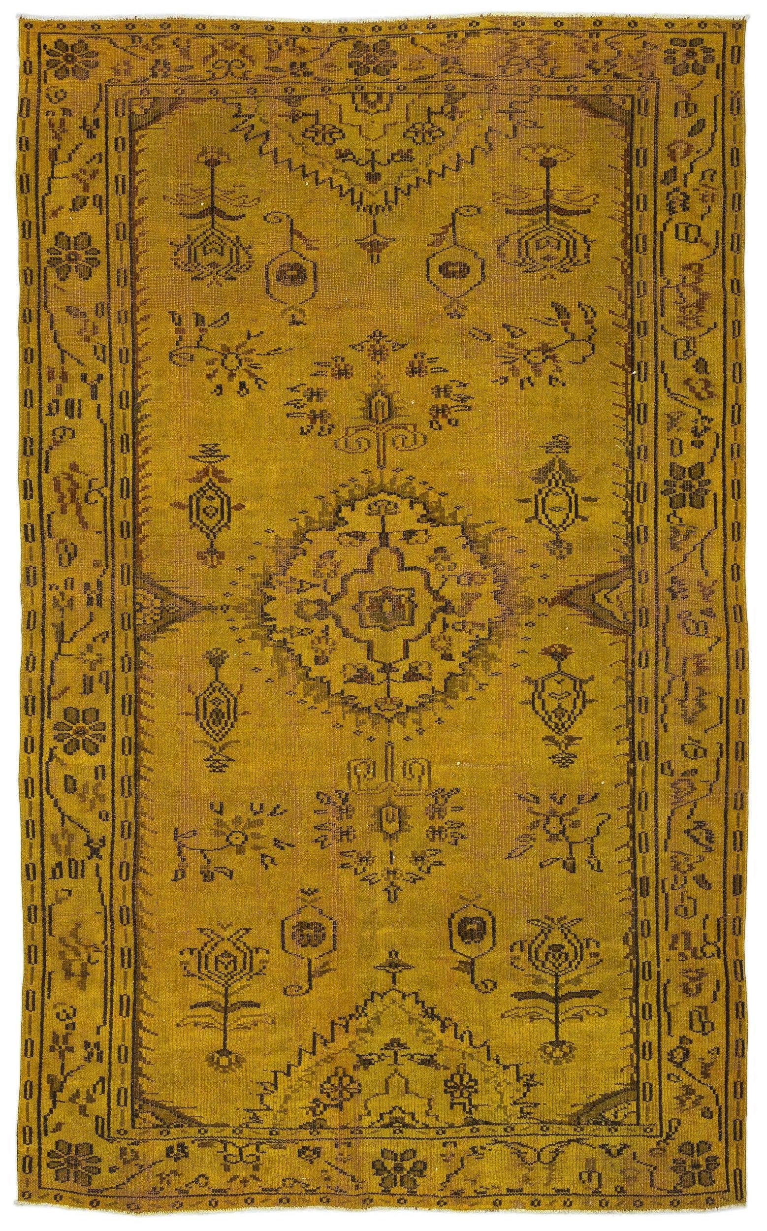 Apex Vintage Yellow 9761 186 cm X 296 cm