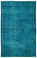 Apex Vintage Turquoise 14469 173 cm X 278 cm