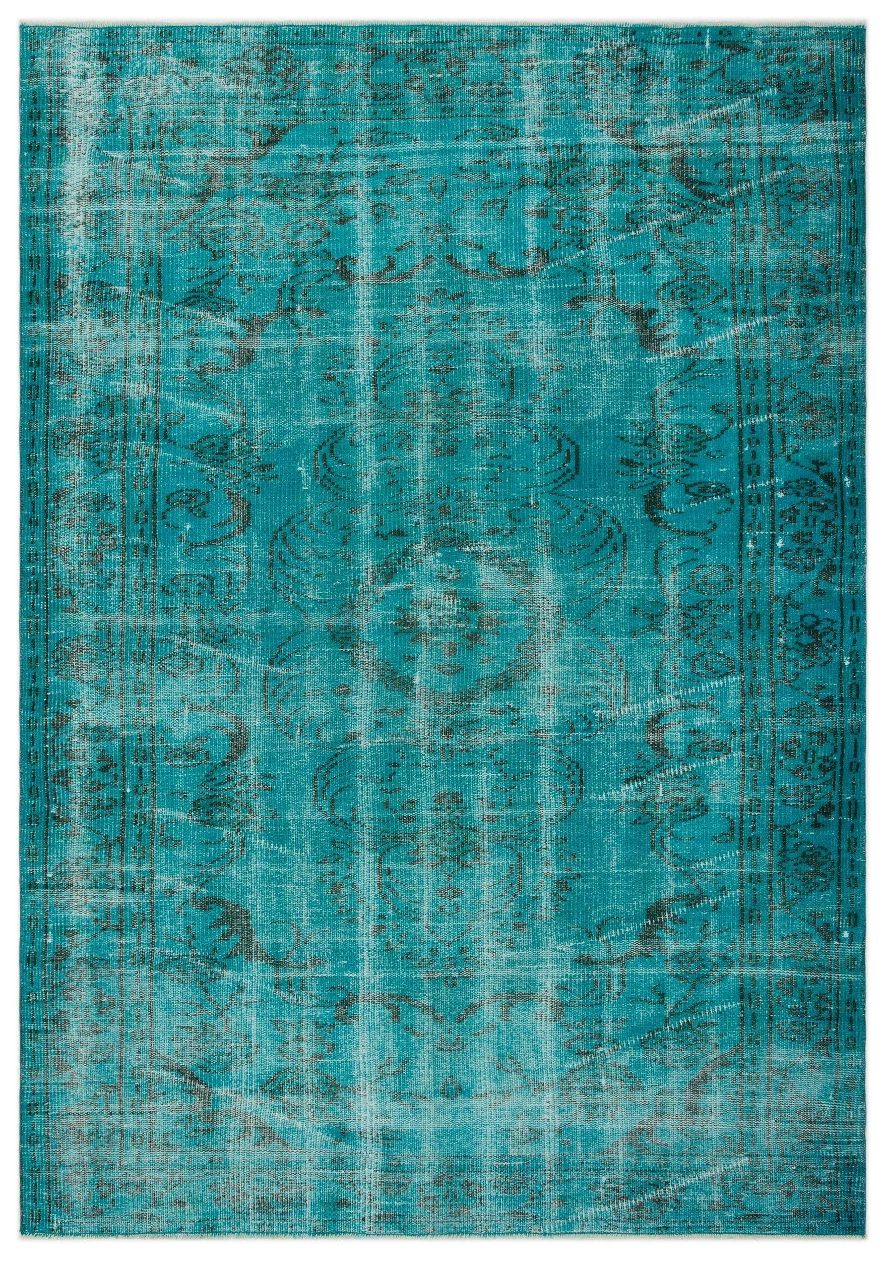 Apex Vintage Turquoise 24360 157 cm X 228 cm