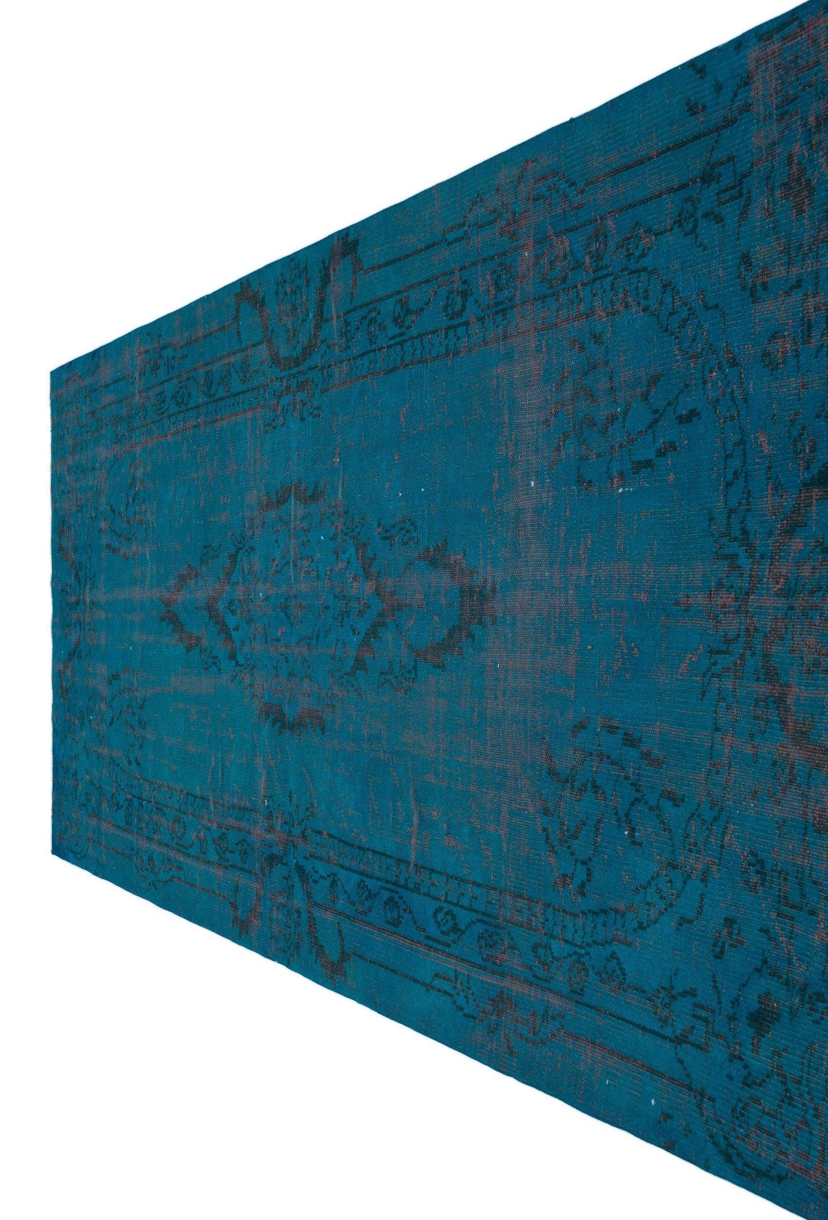 Apex Vintage Turquoise 28012 171 cm X 270 cm
