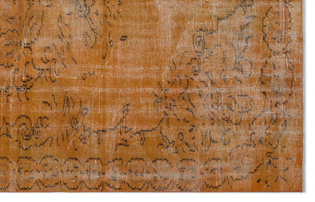 Apex Vintage Orange 23008 167 cm X 273 cm