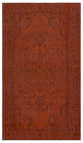 Apex Vintage Orange 23730 148 cm X 254 cm