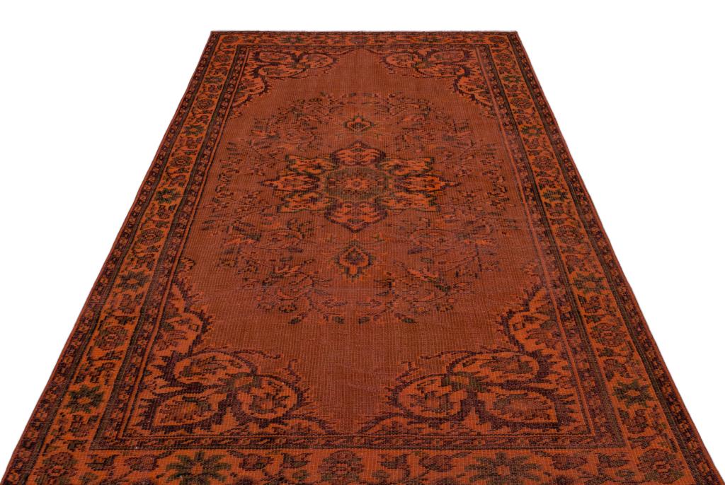 Apex Vintage Orange 26866 162 cm X 257 cm