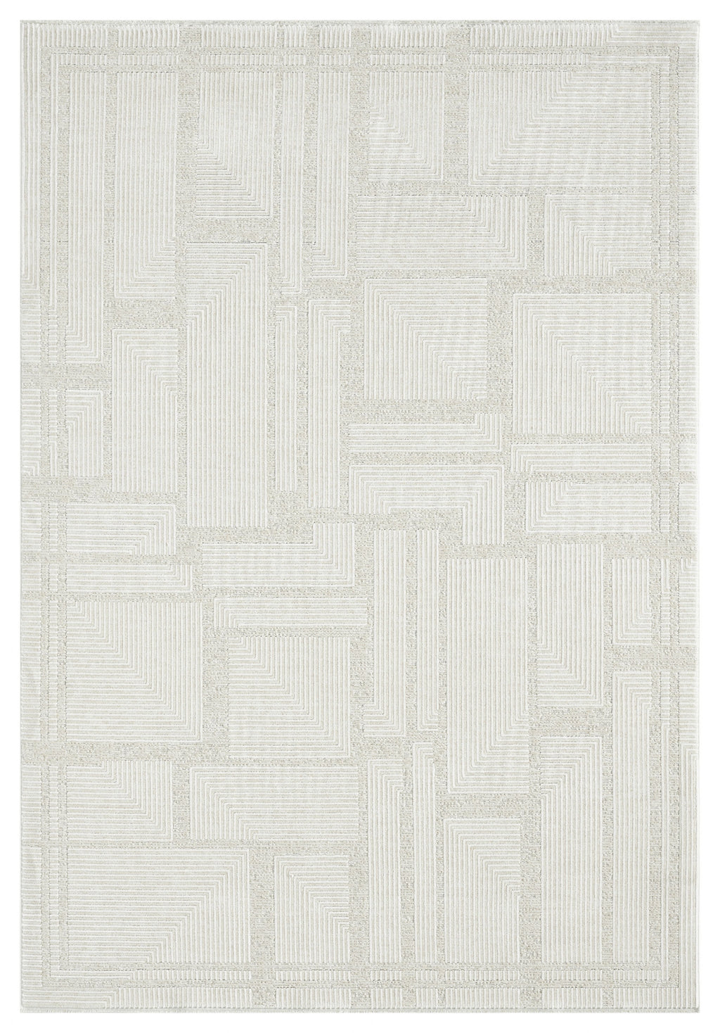 Mono Luxe 4032 Krem - Makine Halısı