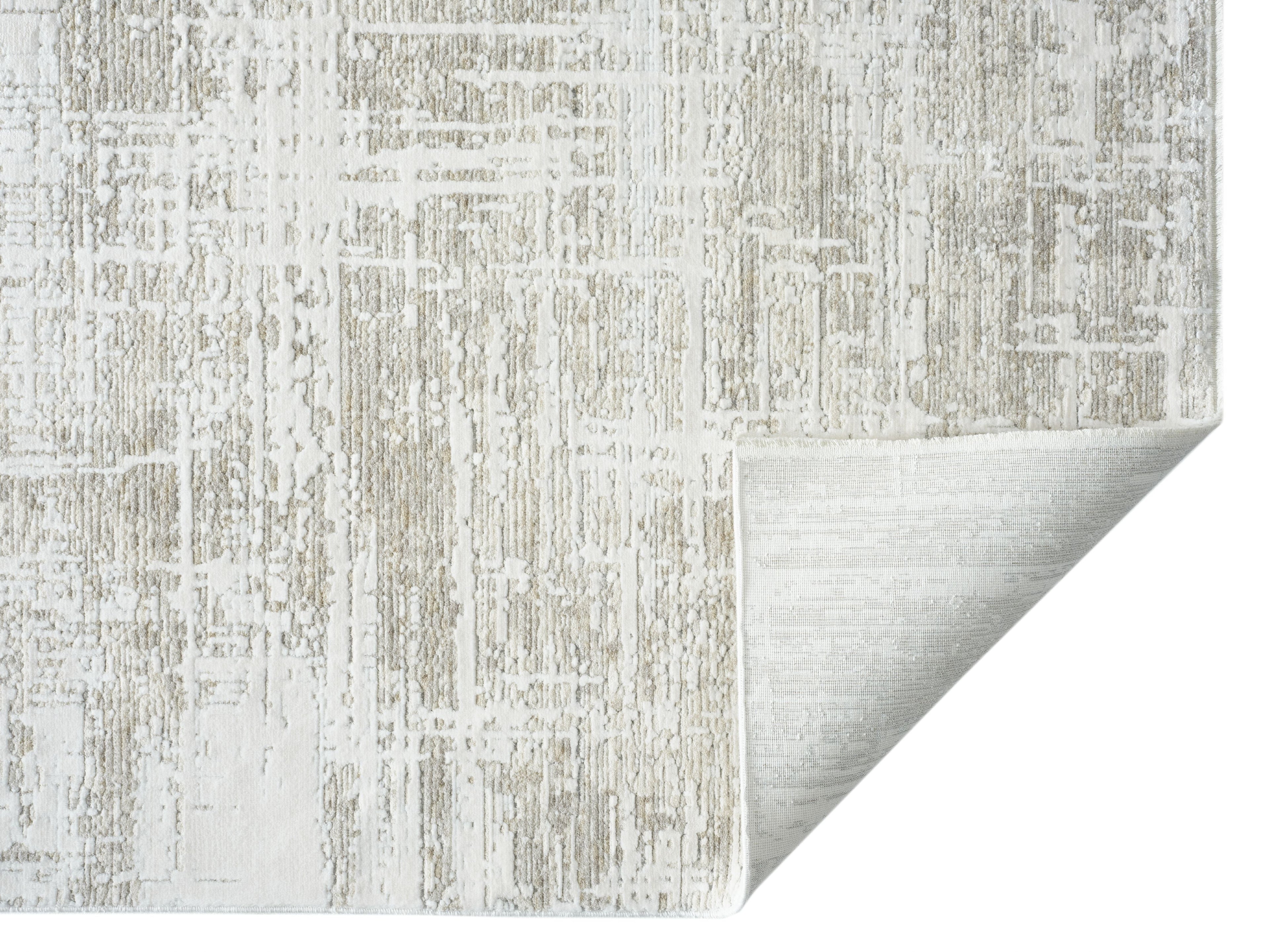 Mono Luxe 4061 Krem - Makine Halısı
