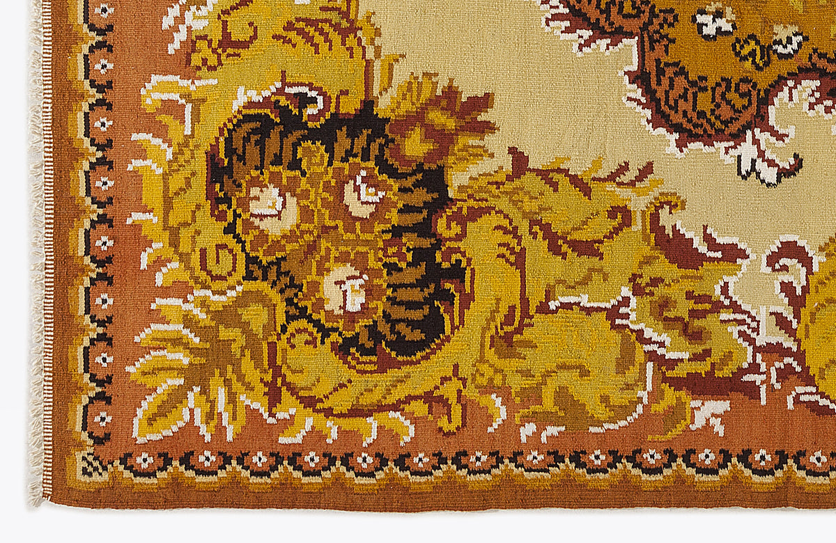 Karabakh Over Dyed Kilim Rug 6&#39;6&#39;&#39; x 9&#39;5&#39;&#39; ft 197 x 287 cm